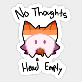 Slime Pup (No thoughts, head empty) Sticker